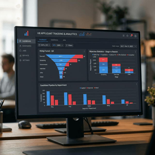 Data analysis showing failed resumes